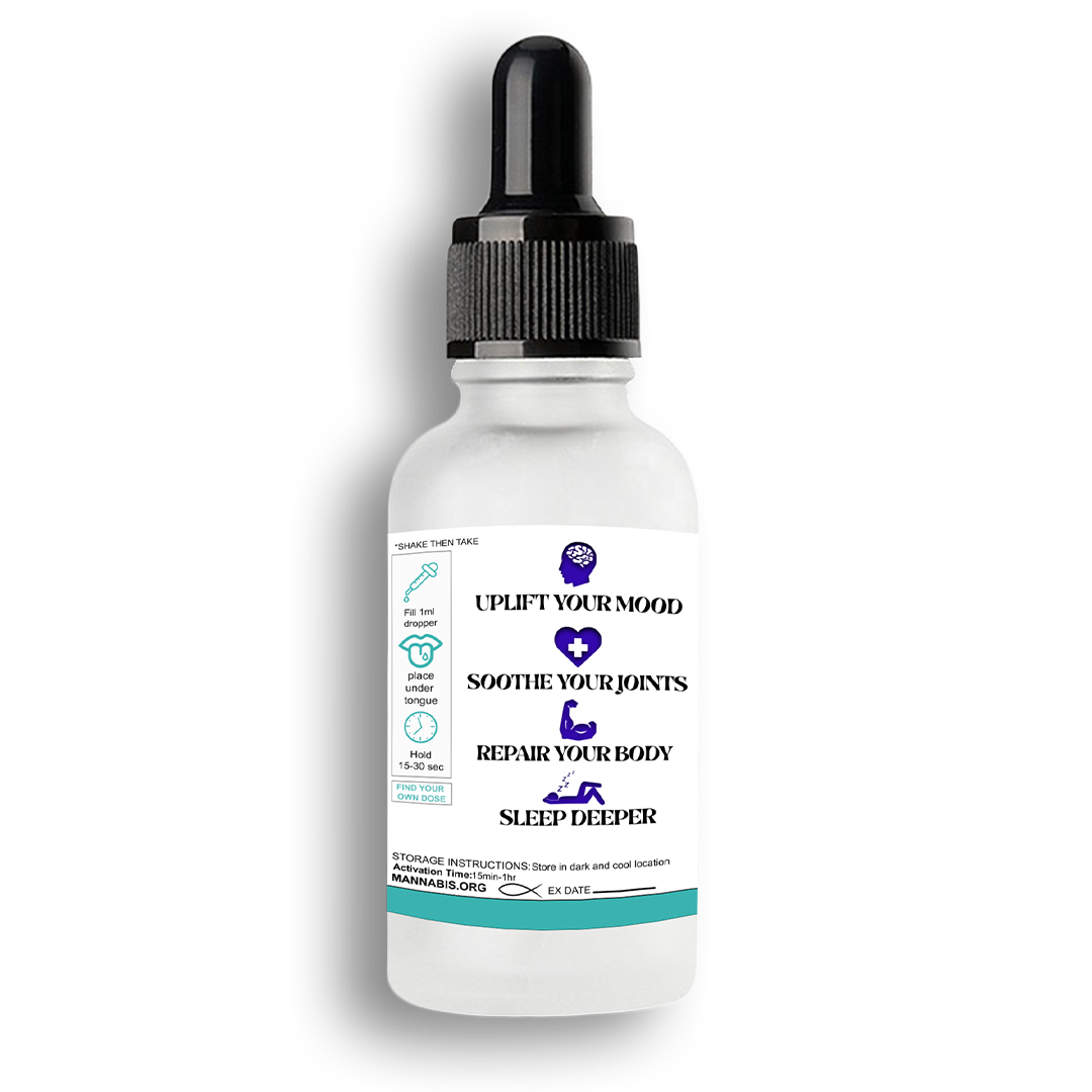 MANNABIS Full Spectrum CBD Oil